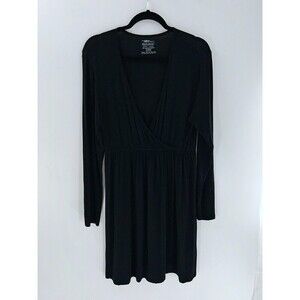 Women's Dreamsacks Bamboo Dreams Faux Wrap Lounge Dress Size XL